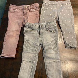 Gap/Zara Toddler girl jeans